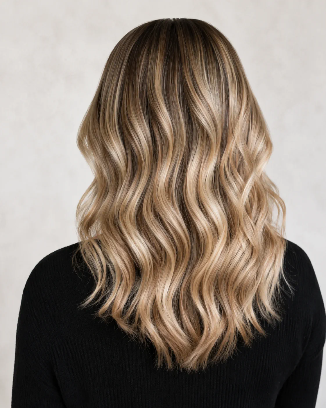 Blonde balayage met golvende styling door De Kapper Drachten
